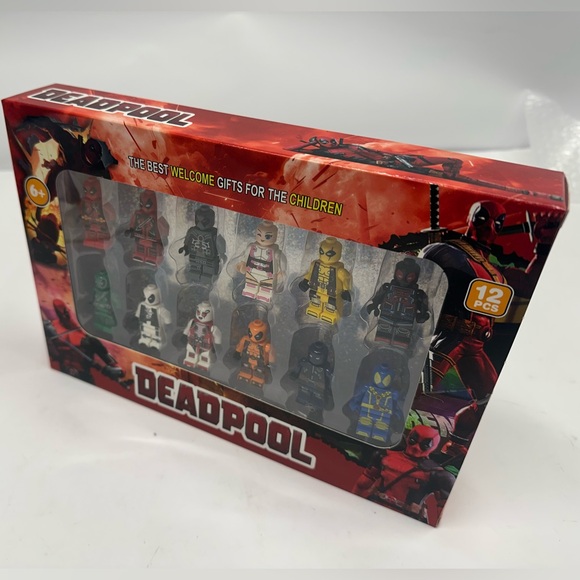 Marvel Hero Action Figures + Accessories Building Block Brick Mini Figure 12+Pcs - Picture 8 of 9